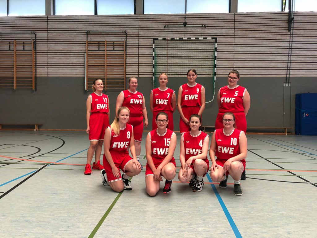Basketball Mannschaft des TuS Augustfehn